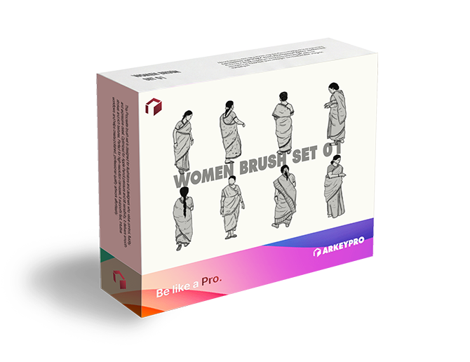 Women Procreate Brush Set