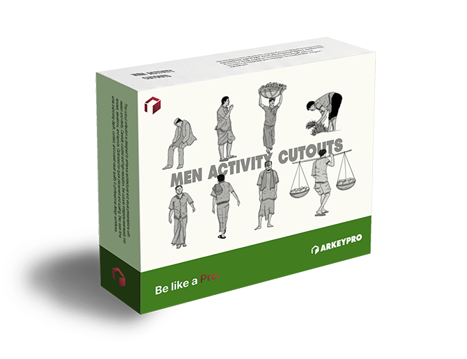 Men Activity Cutouts Box