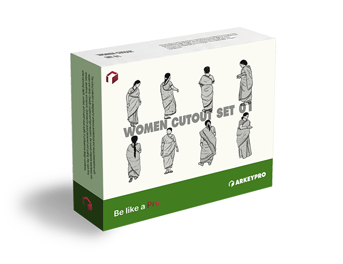 Women cutouts box